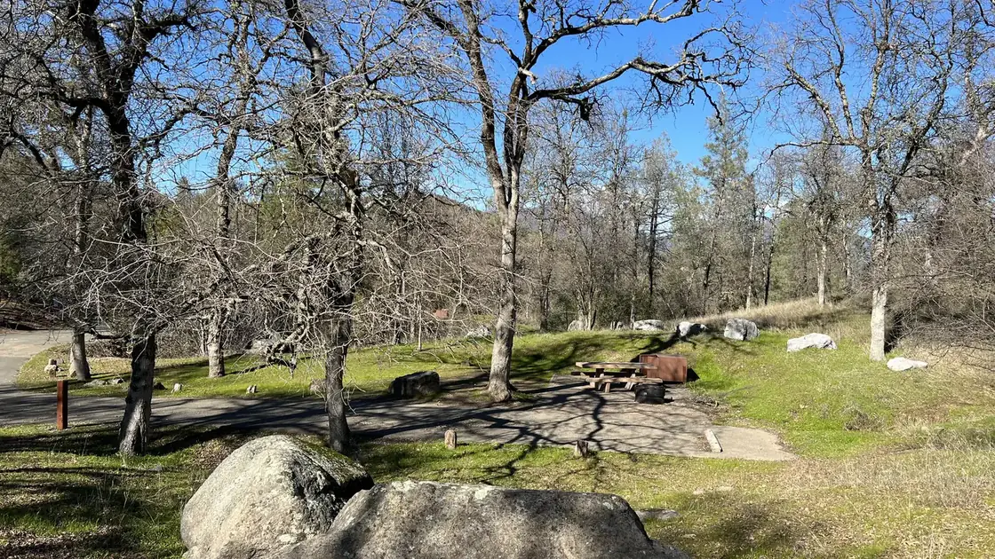 Lower Jones Valley Campground on the Pit River Arm of Shasta Lake