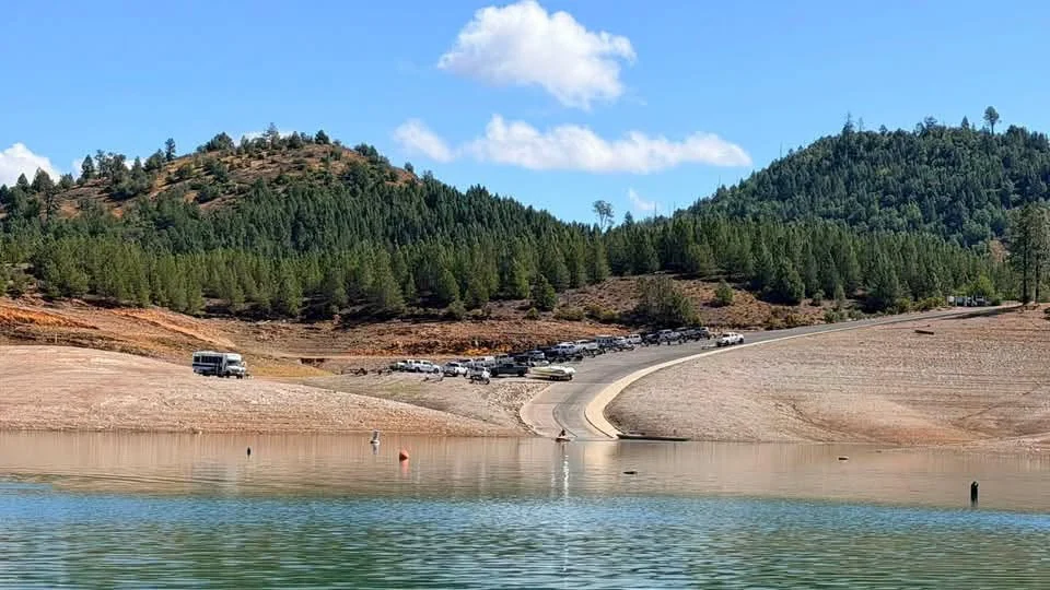 Jones Valley public boat ramp on the Pit River Arm of Shasta Lake