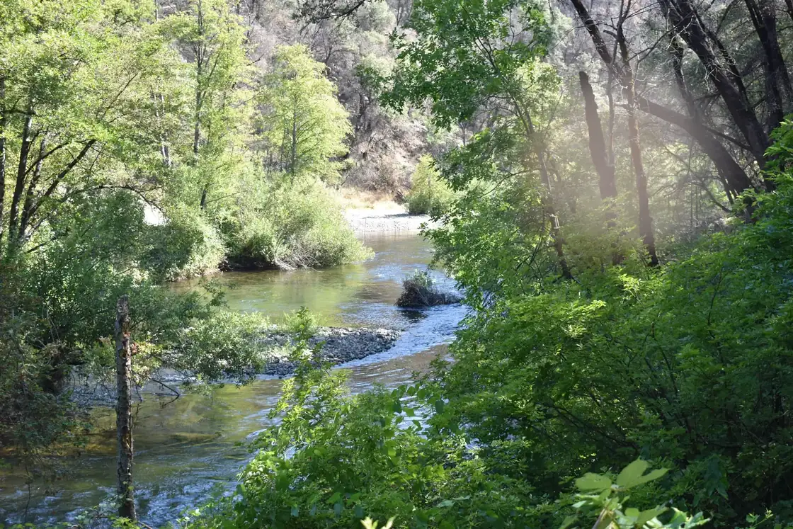 Clear Creek beside Peltier Bridge Campground, Whiskeytown National Recreation Area